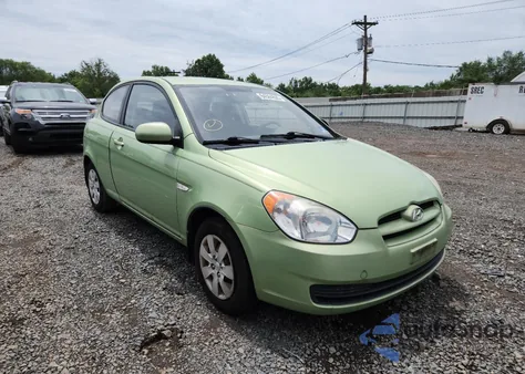 2010 Hyundai Accent Blue из США, поврежденный, VIN KMHCM3AC8AU178143